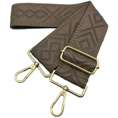 Immagine di Tracolla per Borsa Donna Larga Tracolla, 5cm Tracolle Regolabile, Cinghie con Fibbia Oro Borsetta, Crossbody in Tela Accessori DIY (Cachi) 18
