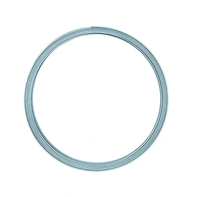 Immagine di Vaessen Creative Filo Piatto in Alluminio, Blu Ghiaccio., 5 x 1 mm m