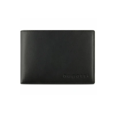 Immagine di bugatti Super SLIM RFID Schutz 12 CM Portafoglio, Uomo, Taglia: One Size, Schwarz