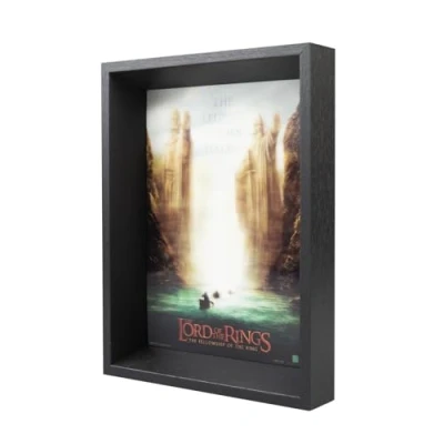 Immagine di Grupo Erik: Quadro Il Signore degli Anelli Argonath Stampa Anelli, 3D con Cornice Personalizzata, Gadget