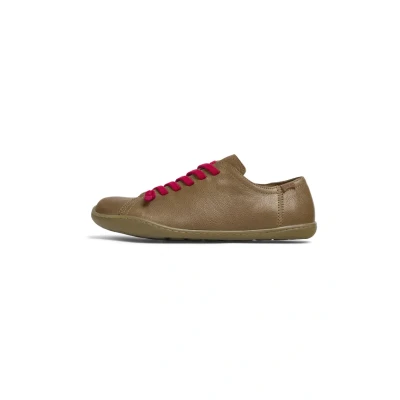 Immagine di Camper Stringate sportive, Donna, Taglia: 42, Mittelbraun Pelle e tessuto