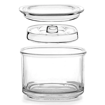 Immagine di TAMUME 850ML Barattolo Fermentazione Multiuso in Vetro per Sottaceti, Contenitori con Coperchio Apertura Larga