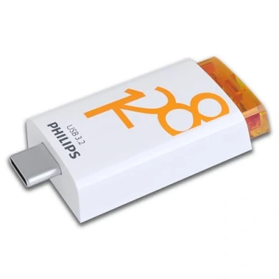Immagine di Philips Click Edition connettore USB C 3.2 Gen 1 unità flash 128 GB per PC, laptop, smartphone, tablet con porta C, velocità di lettura fino a 120 MB/s