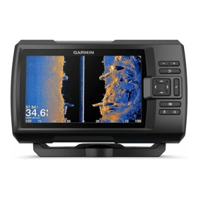 Immagine di Garmin Striker Vivid 7sv, ecoscandaglio e trasduttore sonar a colori da 7 pollici facile usare, tavolozze di del scansione vivida (010 02553 00)