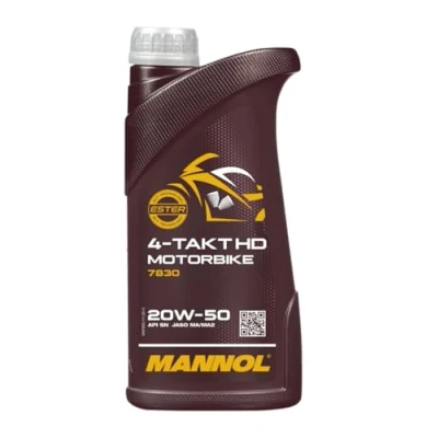 Immagine di MANNOL 7830 Motorbike HD API SL a 4 tempi, 1 litro