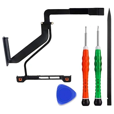 Immagine di MMOBIEL Cavo di Ricambio Disco Rigido HDD rivelatore Sonno e sensore Ir con Staffa per compatibile MacBook Pro A1286 15 Mid 2012 Part Nr 821 1492 01/821 A