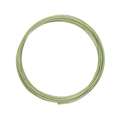 Immagine di Vaessen Creative Filo Metallico di Alluminio con goffratura Circolare, 2 mm x 5 m Verde Mela