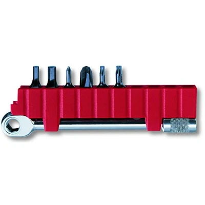 Immagine di Victorinox Set con Chiave a Cricchetto Automatico Brugola e 6 Bit Ricambio Originale V 3.0306
