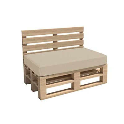 Immagine di chilly pilley Cuscino Per Mobili In Pallet Da Giardino Interno Esterno Lavabile Sfoderabile Del Sedile Dello Schienale Taglio Obliquo