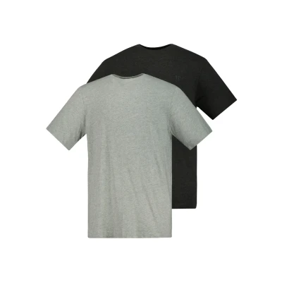 Immagine di JP1880 Tshirt basic graumelange navy, Uomo, Taglia: 3XL, Grau melange navy