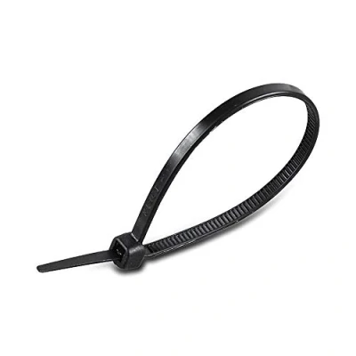 Immagine di V TAC 100 Fascette Cablaggio Stringicavo Larghezza 3.5mm Colore Nero Per Legare Fili Cavi Elettricista Casa Ufficio Fai Da Te (3.5X250mm)