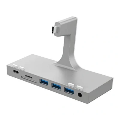 Immagine di SABRENT Hub USB C, Ciabatta multipresa per iMac, Sdoppiatore 3 Porte 3.2 Gen 1, Lettore schede SD/MicroSD, Splitter porte, esclusivamente iMac (2017 o superiore) (HB SIMC EU)
