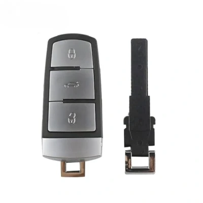 Immagine di Smart Remote Key Shell Case Fob custodia chiave a guscio auto ricambio telecomando Per Volkswagen VW Passat CC B6 B7L 3C R36 Maogotan B5 sostituzione Card Cover