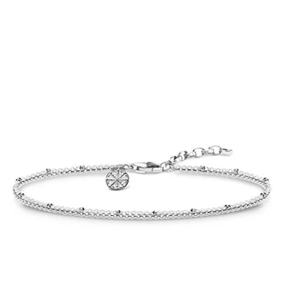Immagine di Thomas Sabo Bracciale Unisex La Ruota Del Karma in Argento 925 Ka0007 001 21 L19V