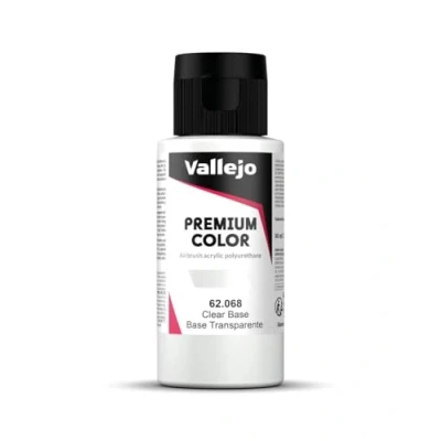 Immagine di Vallejo 62068 Colore Acrilico Per Aerografia, Trasparente (Clear Base), 60 ml, 1 Pezzo
