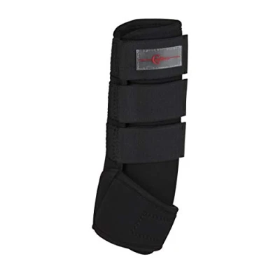 Immagine di Kerbl 320133 Set di 4 Ghette Sintetiche in caucciù, Colore: Nero