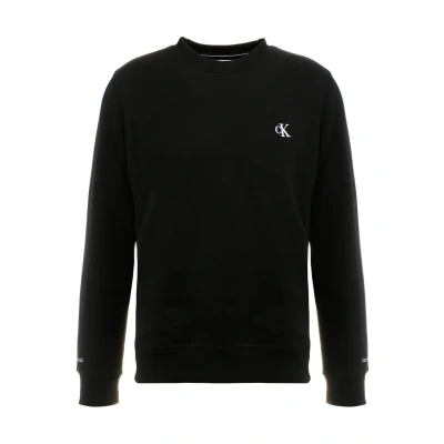 Immagine di Felpa senza cappuccio Calvin Klein Essential Reg Cn Nero IT 44