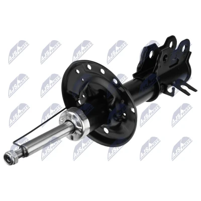 Immagine di NTY A PL 035 Ammortizzatore Assale anteriore Sx pressione del gas doppio tubo tipo McPherson Spina superiore, Collare inferiore