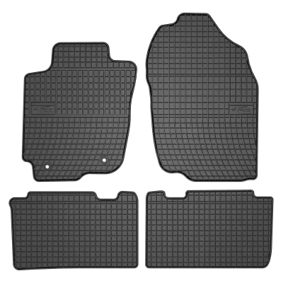Immagine di FROGUM 547815 Set tappetino Gomma anteriore e posteriore 4 nero Su misura TOYOTA: RAV4 IV SUV