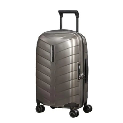 Immagine di Samsonite Attrix Spinner S, Bagaglio a Mano Espandibile, 55 cm, 38/44 L, Marrone (Dune)