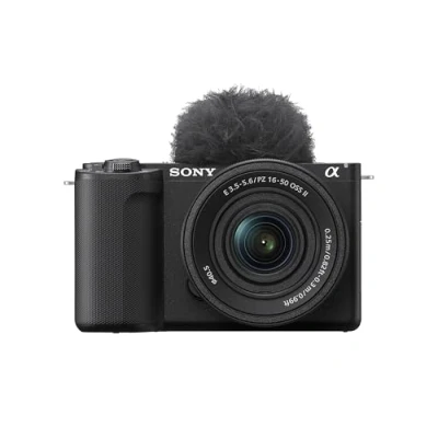 Immagine di Sony ZV E10 II K di Sony, Vlog camera APSC con lente intercambiabile 16 50mm f/3.5 5.6 Power Zoom (video 4K60p,registrazione 4:2:2 a10 bit,26 MP, stabilizzazione digitale avanzata,Real Time Eye AF)