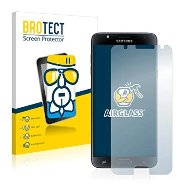 Immagine di BROTECT AirGlass Vetro (1 Pezzo/i, Samsung Galaxy J7 2018), Pellicola protettiva smartphone, Trasparente