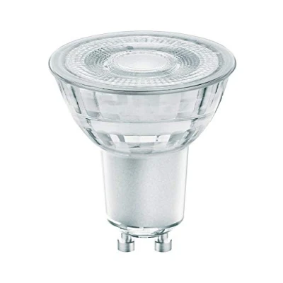 Immagine di OSRAM LED SUPERSTAR PAR16 GLOWdim Confezione da 10 x Spot LED, Attacco E27, Bianco Caldo, 2700 K, 9.10 W = Equivalente a 100 W, STAR R80, Chiaro, Taglia Unica