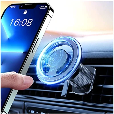 Immagine di Kinizuxi Supporto Cellulare Auto Compatibile con Mag Safe, Magnetico Porta da Universale per iPhone 14 13 12 Pro Max Plus Safe Case
