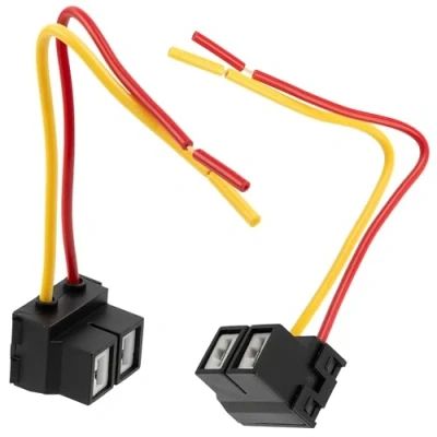 Immagine di AERZETIX Set di 2 spina femmina connettore faro H7 ceramica colore nero C47205