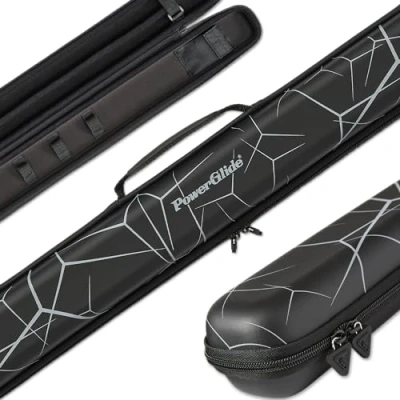 Immagine di PowerGlide Svartur, Custodia per Stecca da Biliardo Unisex, Nero, Holds 1 50/50 Jointed Cue