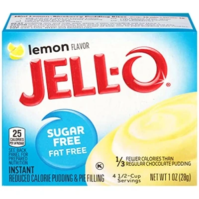 Immagine di Instant Pudding &amp; Pie Filling Sugar Free, Lemon 28g