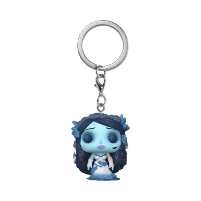 Immagine di Funko Pop! Keychain: The Corpse Bride Emily la Sposa Cadavere Mini Figura in Vinile da Collezione Novità Portachiavi Riempitivi per Calze Idea Regalo Merchandising Ufficiale
