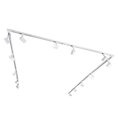Immagine di Qazqa jeana Lampada da soffitto Moderno 14 luce L 800 cm Bianco Soggiorno I Camera letto Sala Pranzo Cucina