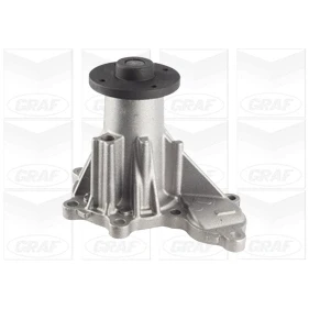 Immagine di GRAF PA1066 Pompa acqua con guarnizione meccanico Lamiera d&#039;acciaio per trasmissione cinghia Poly V NISSAN: Pathfinder 3, NP300 Navara Pick up