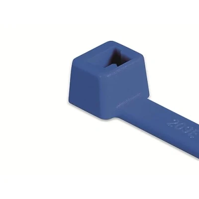 Immagine di HellermannTyton 111 03008 T30R PA66 BU Fascetta per cavi 150 mm 3.50 Blu resistente alle intemperie 100 pz.