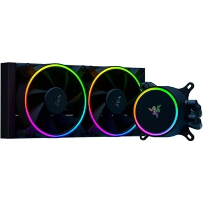 Immagine di Razer Hanbo Chroma (240mm) All In One aRGB Liquid Cooler (Ultimate AIO Design, Quiet, Powerful Fans, Silent and Efficient Cooling, PWM Support)