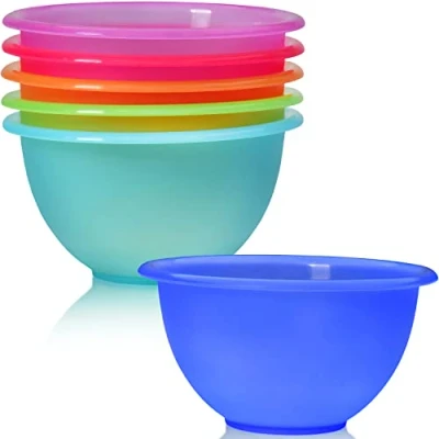 Immagine di idea station NEO ciotole plastica 6 x 13 cm / 350 ml colorati ciotola colazione cucina