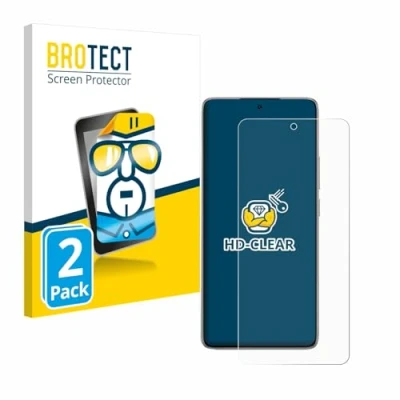 Immagine di brotect Pellicola Protettiva per Xiaomi 14T Protezione Schermo (2 Pezzi) [Trasparente, Anti Impronte]
