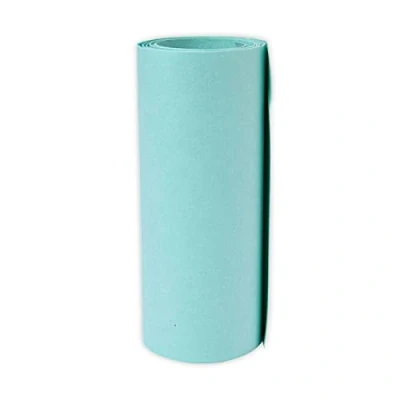 Immagine di Sizzix Surfacez 665431 Rotolo di Texture 15,2 x 122 cm, Colore, Pelle Acciaio, Julep alla Menta, 15.2x122 cm