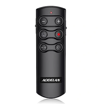 Immagine di AODELAN Telecomando a distanza per fotocamera Sony a6100, a6400, a6600, a7c, a7 III, a7R IV, a9, a9 II, DSC RX0 RX100 VII, ZV 1; sostituisce RMT P1BT