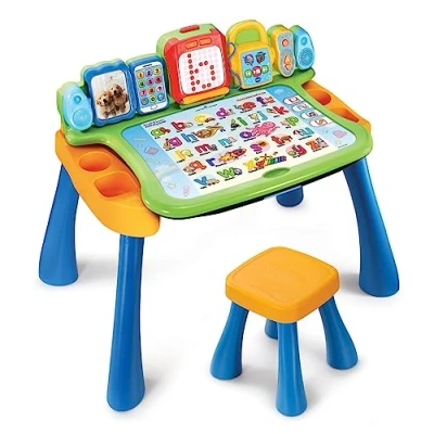 Immagine di VTech Scrivania attività Tocca e Impara, Multicolore, 46.1 x 67.1 56.1 cm, 195803