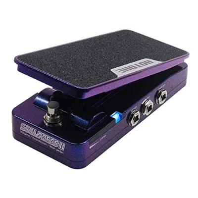Immagine di Hotone Wah Volume attivo Espressione passiva pedale effetti chitarra commutabile 4 in 1 con visibile Soul Press II