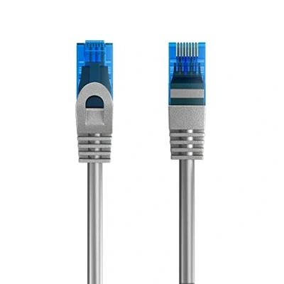 Immagine di Ewent Cavo di Rete, Patch Cat 5e U/UTP, AWG 26/7, 2 Connettori RJ45, 10m, Grigio