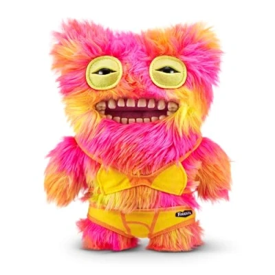 Immagine di Fuggler Vacay Vibes di ZURU, Funny Ugly Monster, peluche, da collezione, giocattolo (Mr Buttons)