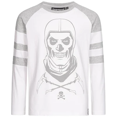 Immagine di Fortnite Maglietta a maniche lunghe (AS3, Numeric, Numeric_152, regolare, bianco), bianco, 152 cm