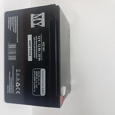 Immagine di Batteria al piombo ciclica 12V 12Ah DEEP CYCLE LEAD ACID BATTERY CON FASTON