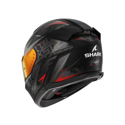 Immagine di SHARK, casco integrale moto D SKWAL 3 BLAST R mat black anthracite red KAR, XS
