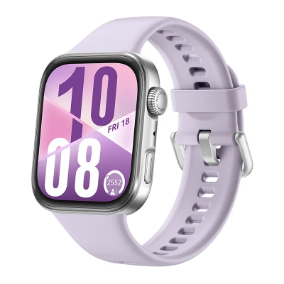Immagine di Huawei Watch Fit 4 Argento (Paarse Cinturino In Gomma )