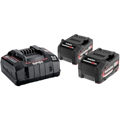 Immagine di Metabo Basic Set 2 x 5.2 Ah 685051000 Batteria dellutensile e caricabatterie 18 V Li Ion