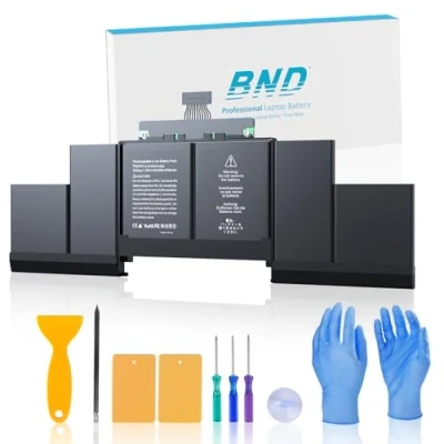 Immagine di BND Batteria A1618 per MacBook Pro 15&quot; Retina A1398 (fine 2013, metà 2014, 2015) MJLQ2LL/A MJLT2LL/A MJLU2LL/A 15,4&quot;